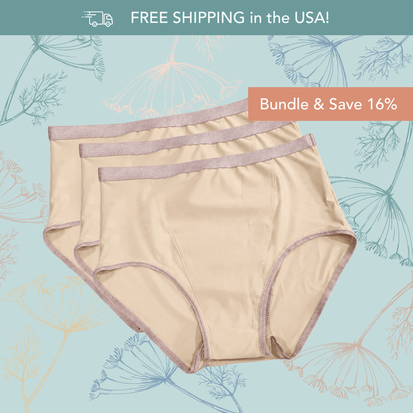 The High Waisted Brief | 3-Pack