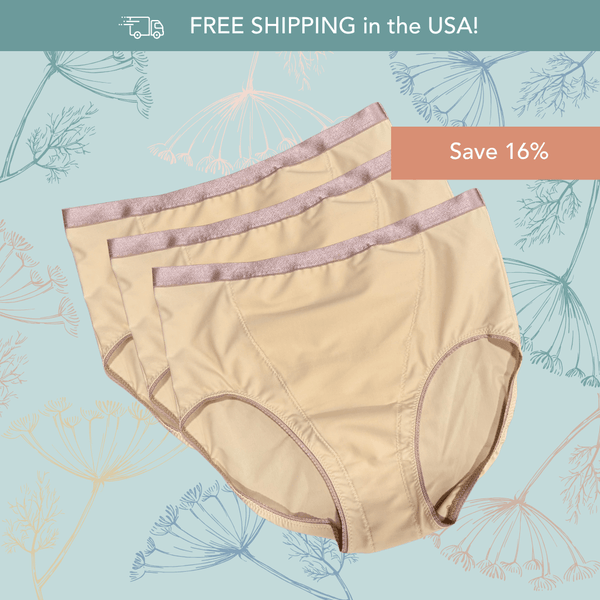 The High Waisted Brief | 3-Pack